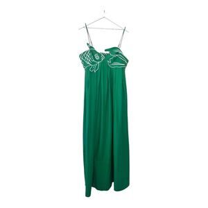 FARM Rio | Dresses | Nwt Farm Rio Green Fish Maxi Dress Size Large |  Poshmark